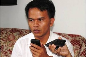 Ketua Gerindra Kuningan, Dede Ismail.